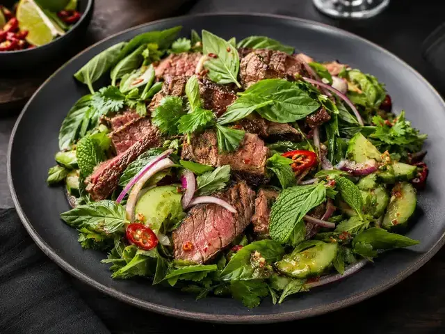 Beef Thai Herb Salad