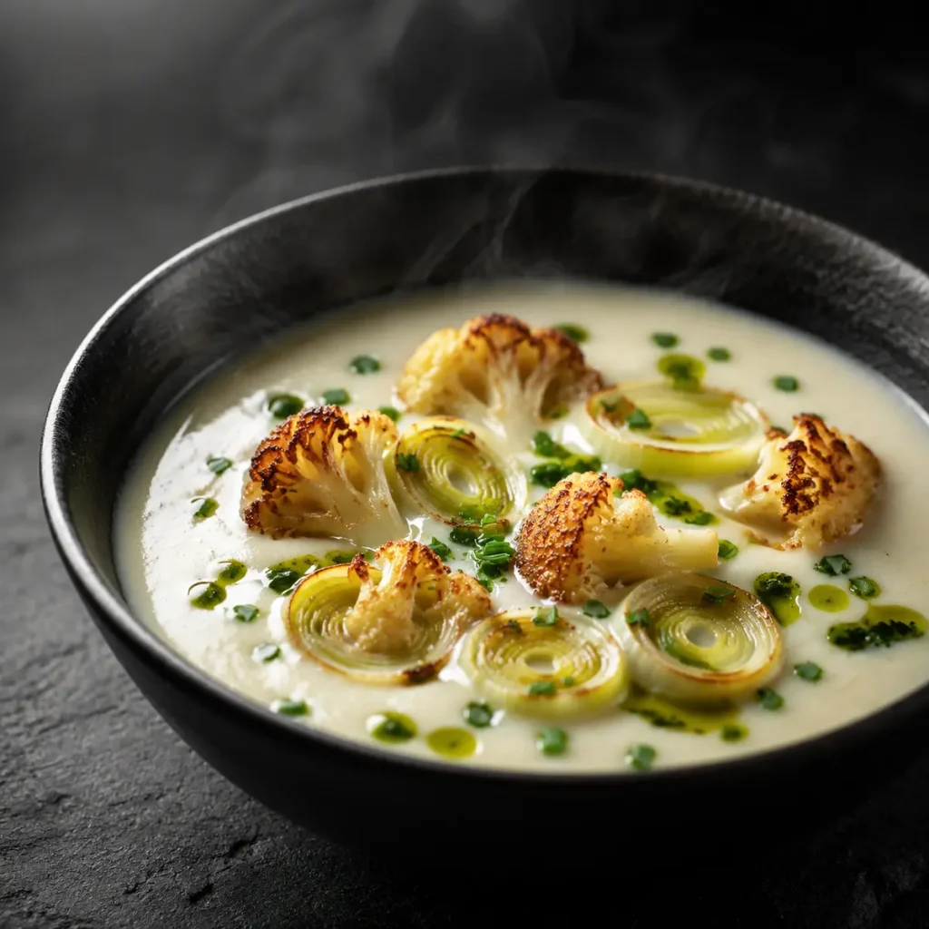 Cauliflower Leek Soup