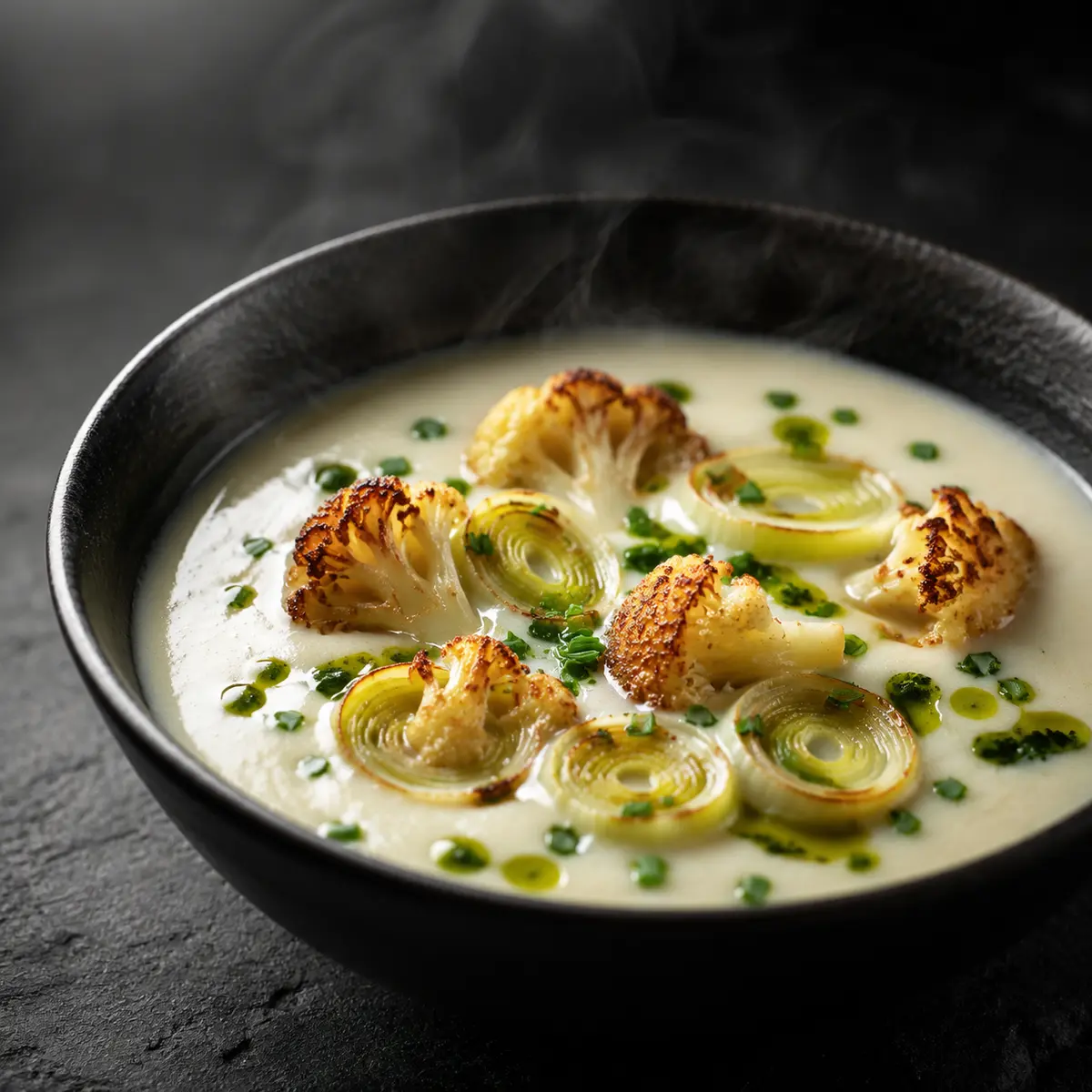 Cauliflower Leek Soup