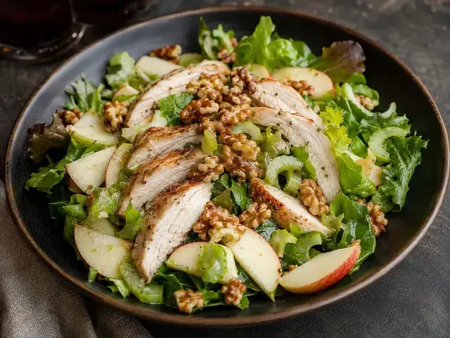 Chicken Apple Walnut Salad