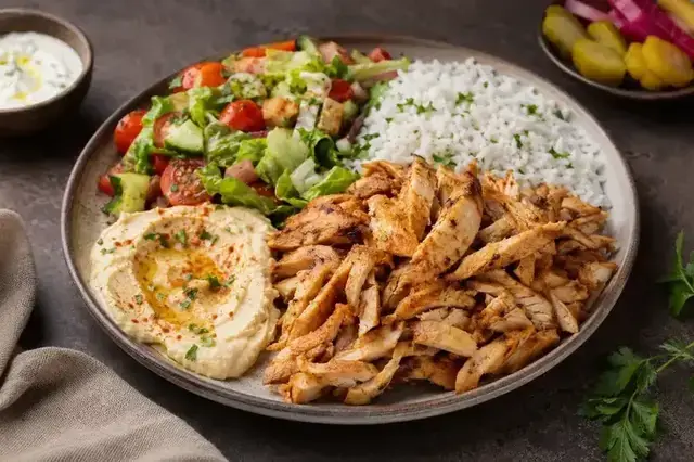 Chicken Shawarma Plate recipe