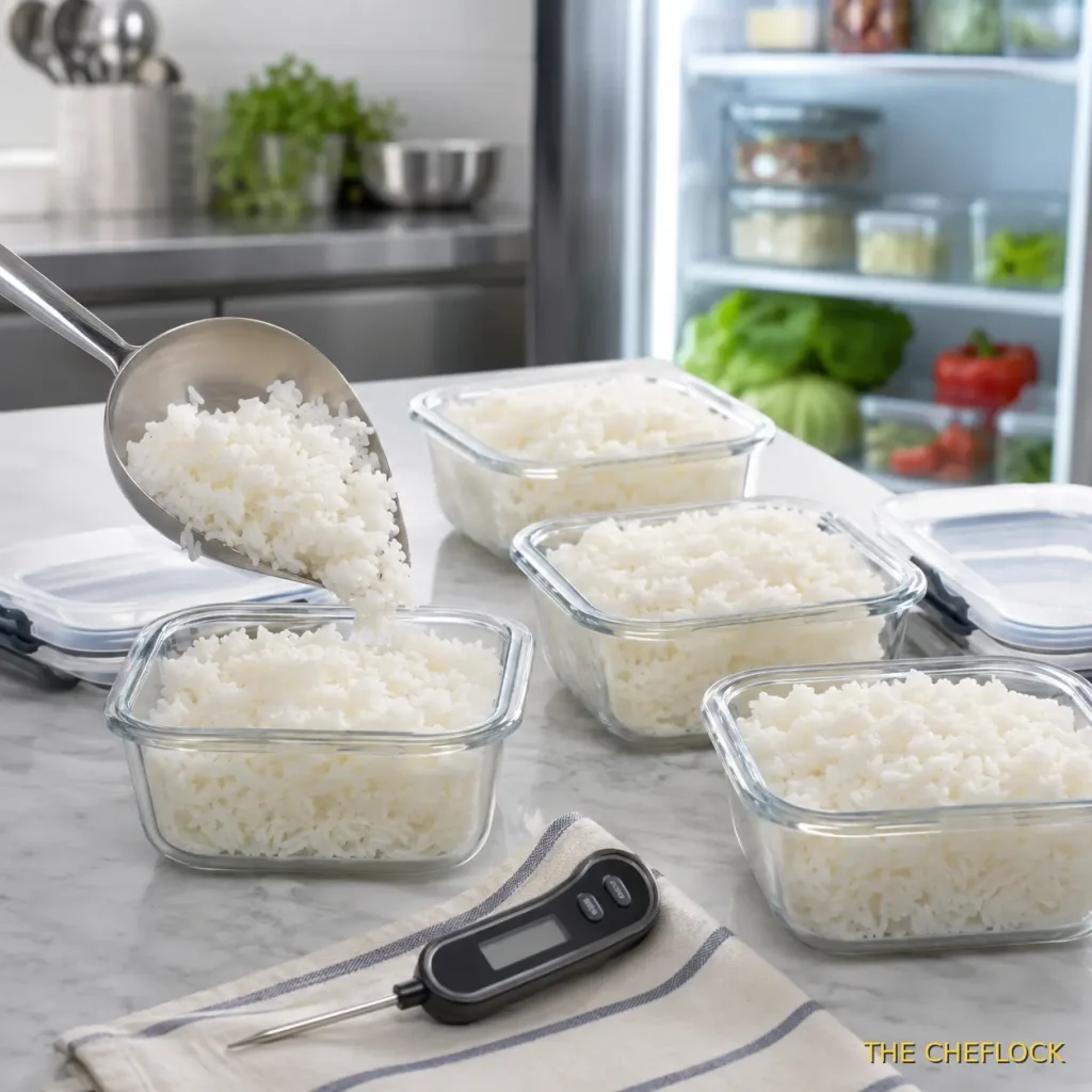 How to Store Cooked Rice Safely: Cooling, Refrigeration and Reheating