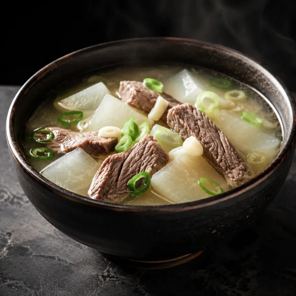 Korean Beef Radish Soup