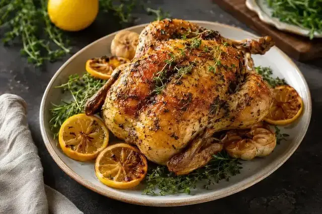 Lemon Herb Roast Chicken
