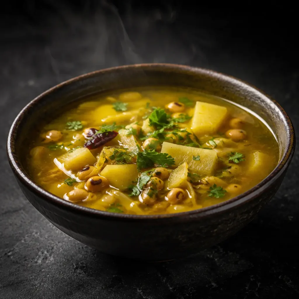 Nepali Aloo Tama Soup