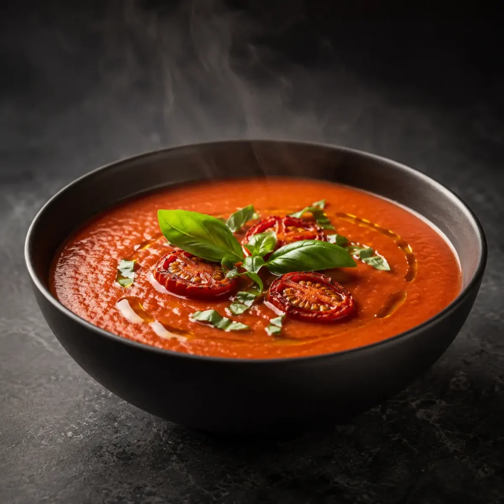 Roasted Tomato Basil Soup