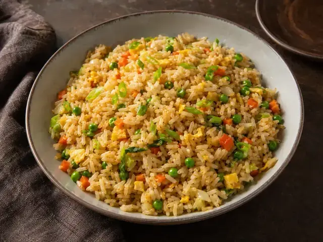 Shanghai Vegetable Fried Rice recipe