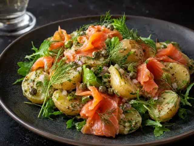 Smoked Salmon Potato Salad
