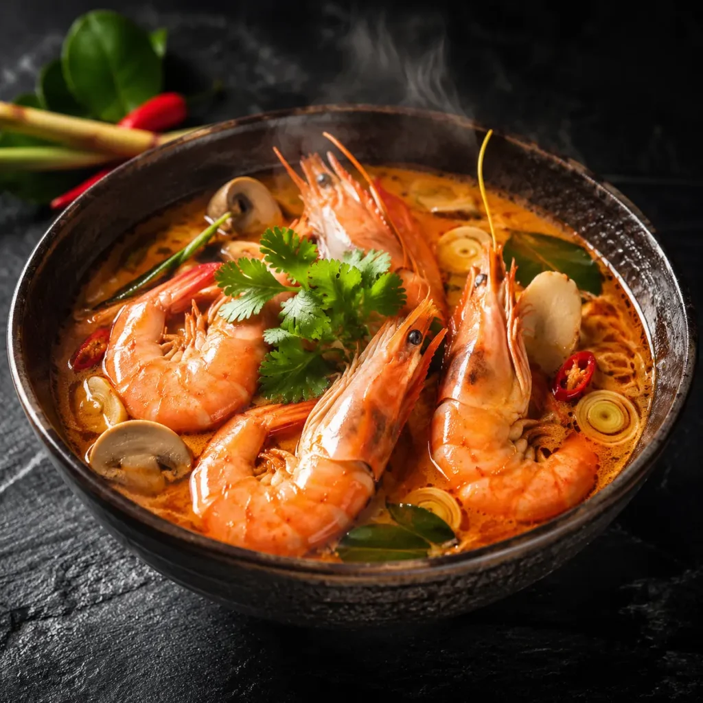 Thai Tom Yum Prawn Soup