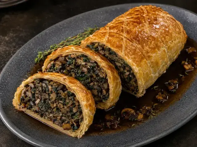 Vegan Mushroom Wellington recipe