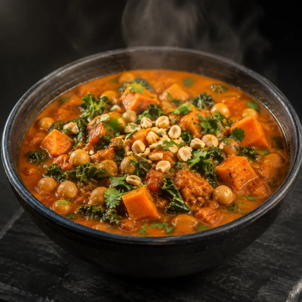 West African Peanut Sweet Potato Soup